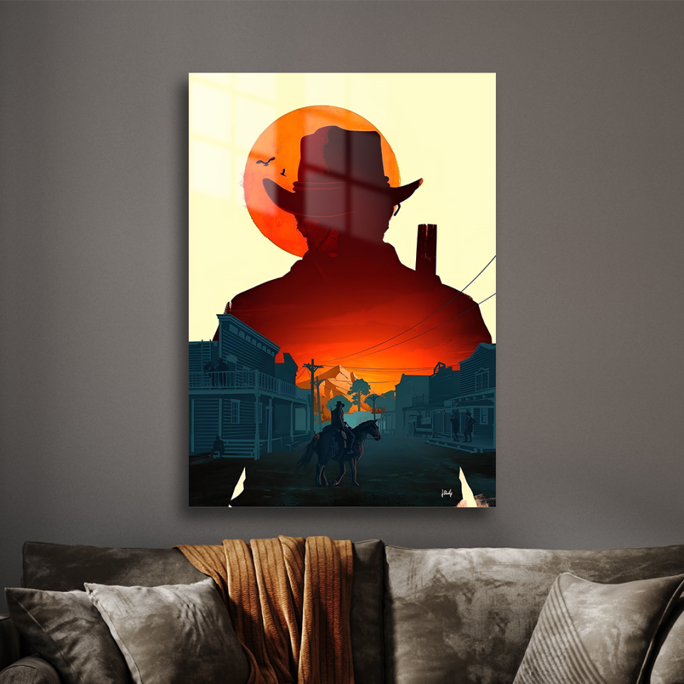 Arthur Morgan 05 Metal Poster