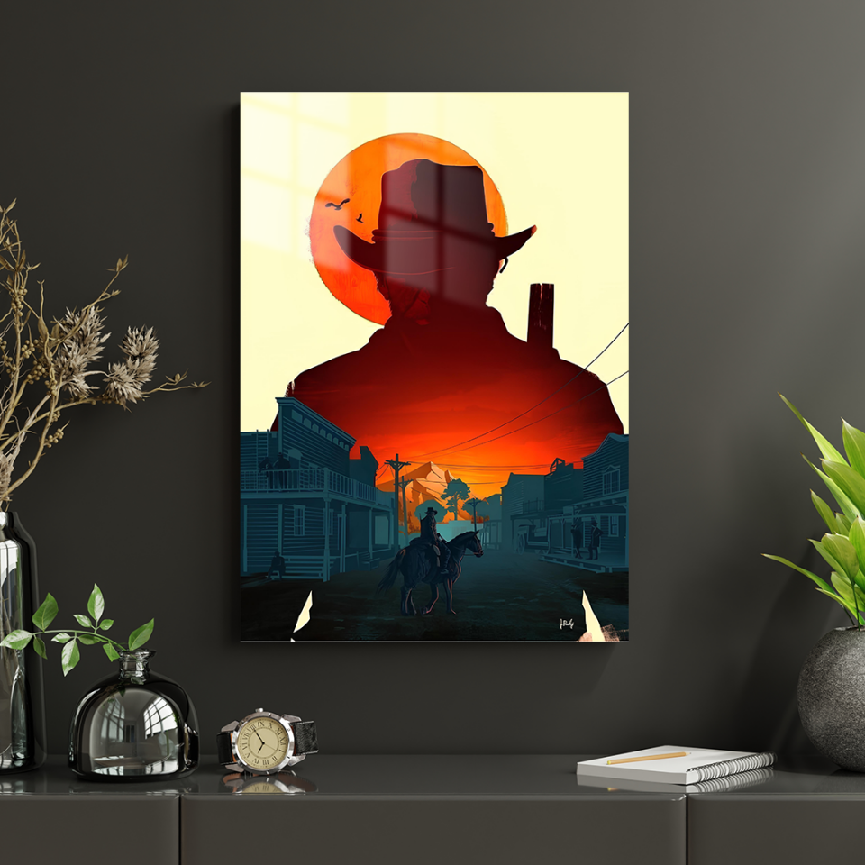 Arthur Morgan 05 Metal Poster