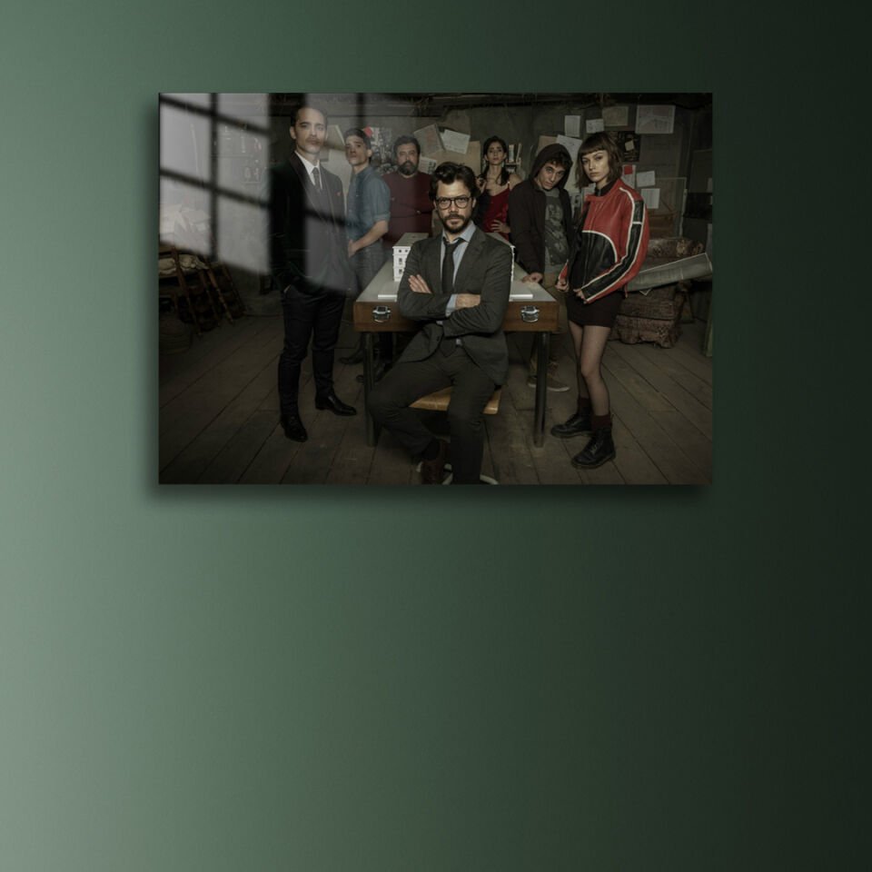 La Casa De Papel 07 Metal Poster