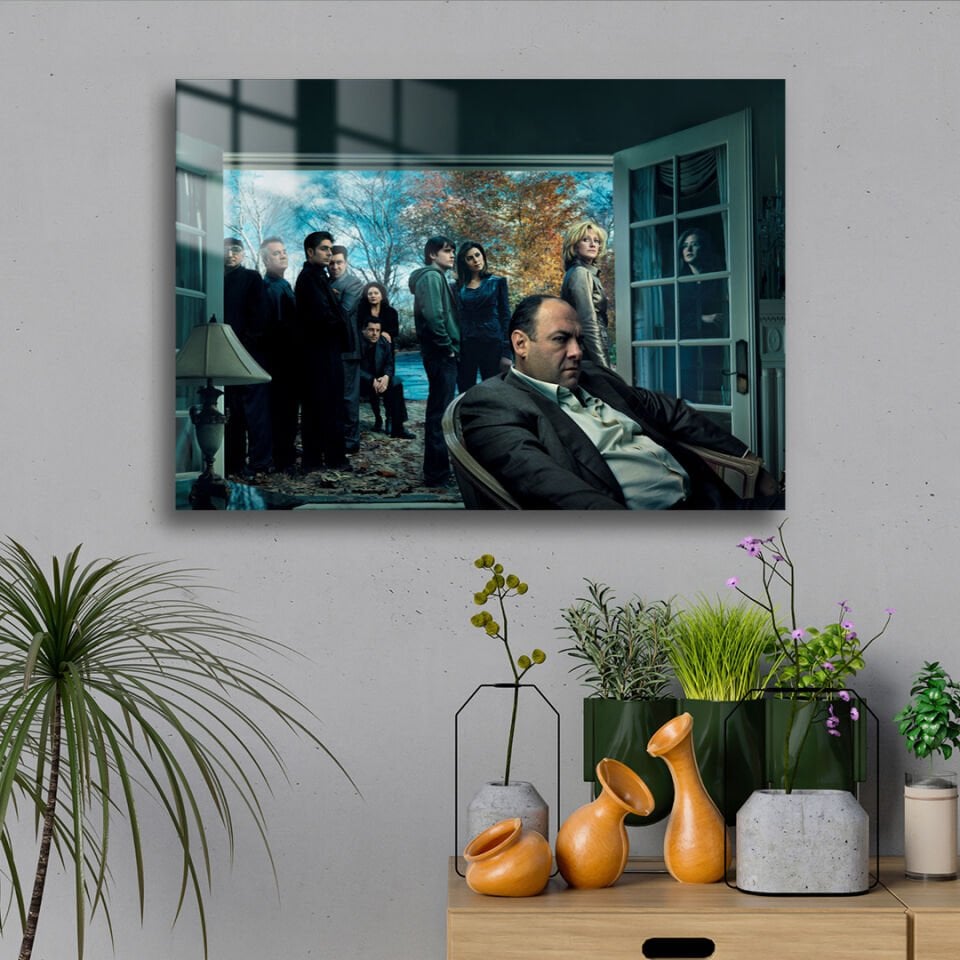 The Sopranos 14 Metal Poster