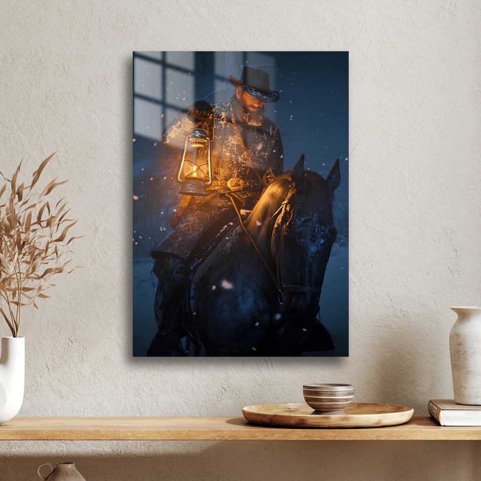 Arthur Morgan 07 Metal Poster