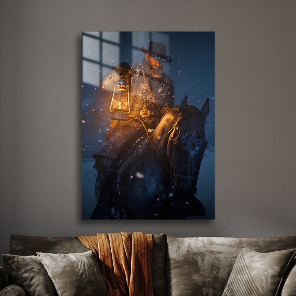 Arthur Morgan 07 Metal Poster