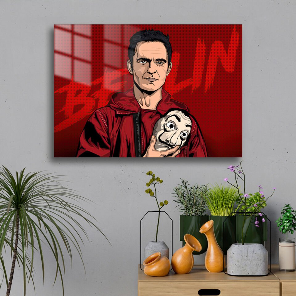 La Casa De Papel 08 Metal Poster