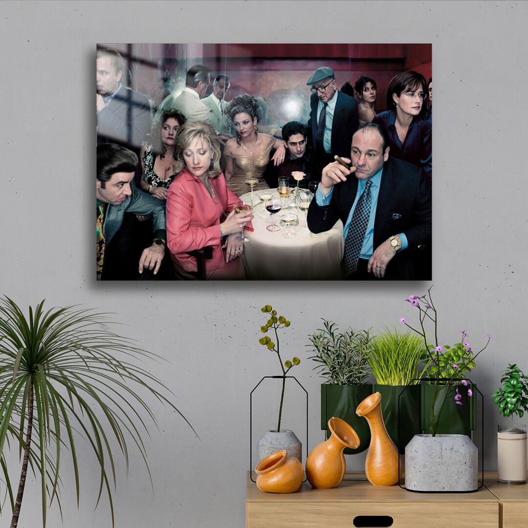 The Sopranos 15 Metal Poster