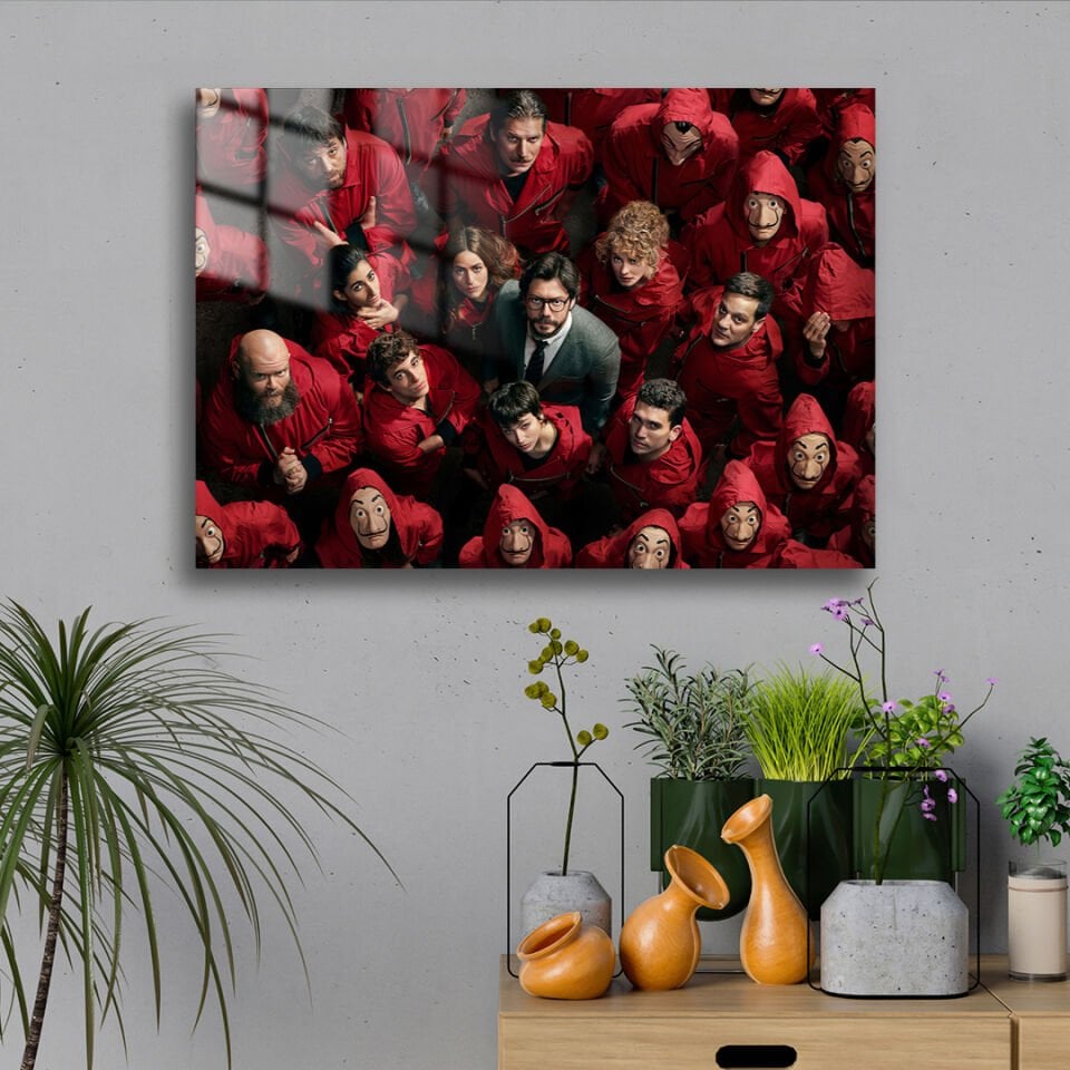 La Casa De Papel 12 Metal Poster