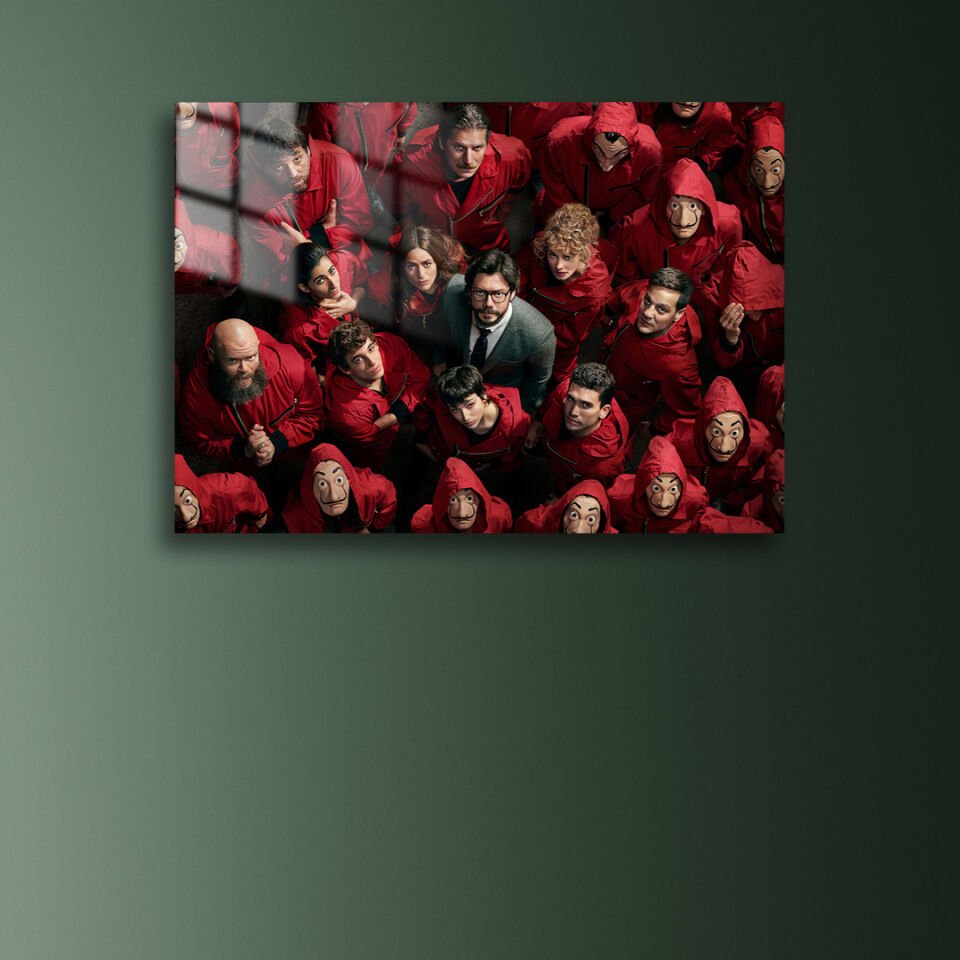 La Casa De Papel 12 Metal Poster