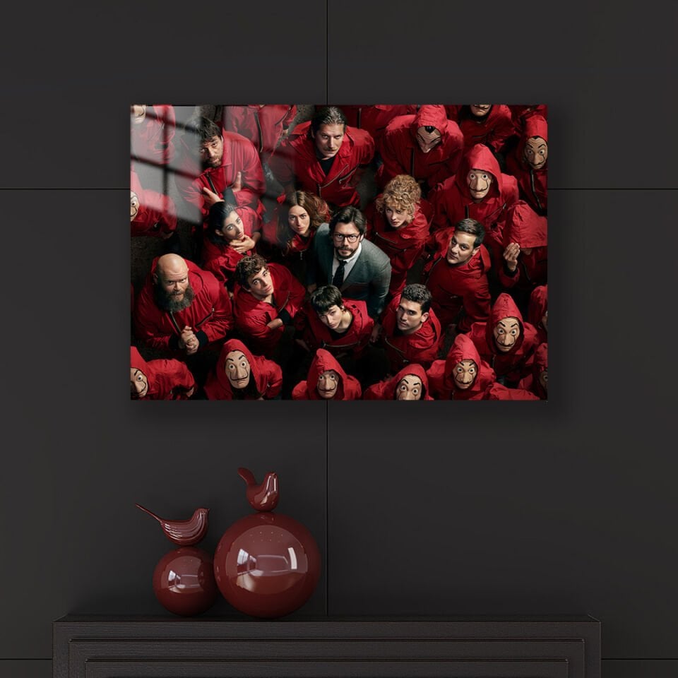 La Casa De Papel 12 Metal Poster