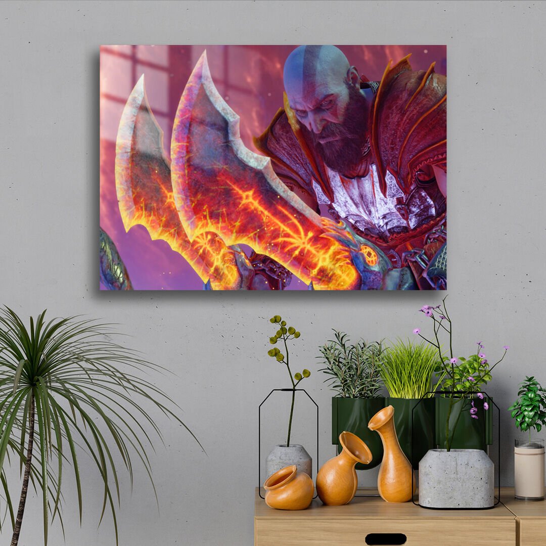 God Of War 09 Metal Poster