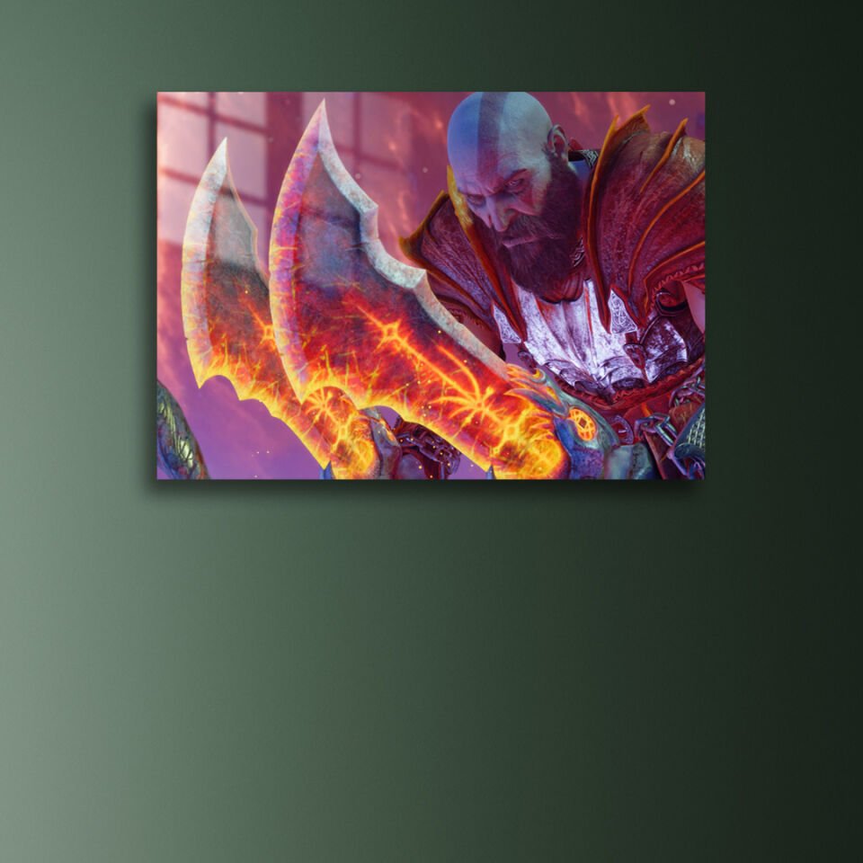 God Of War 09 Metal Poster