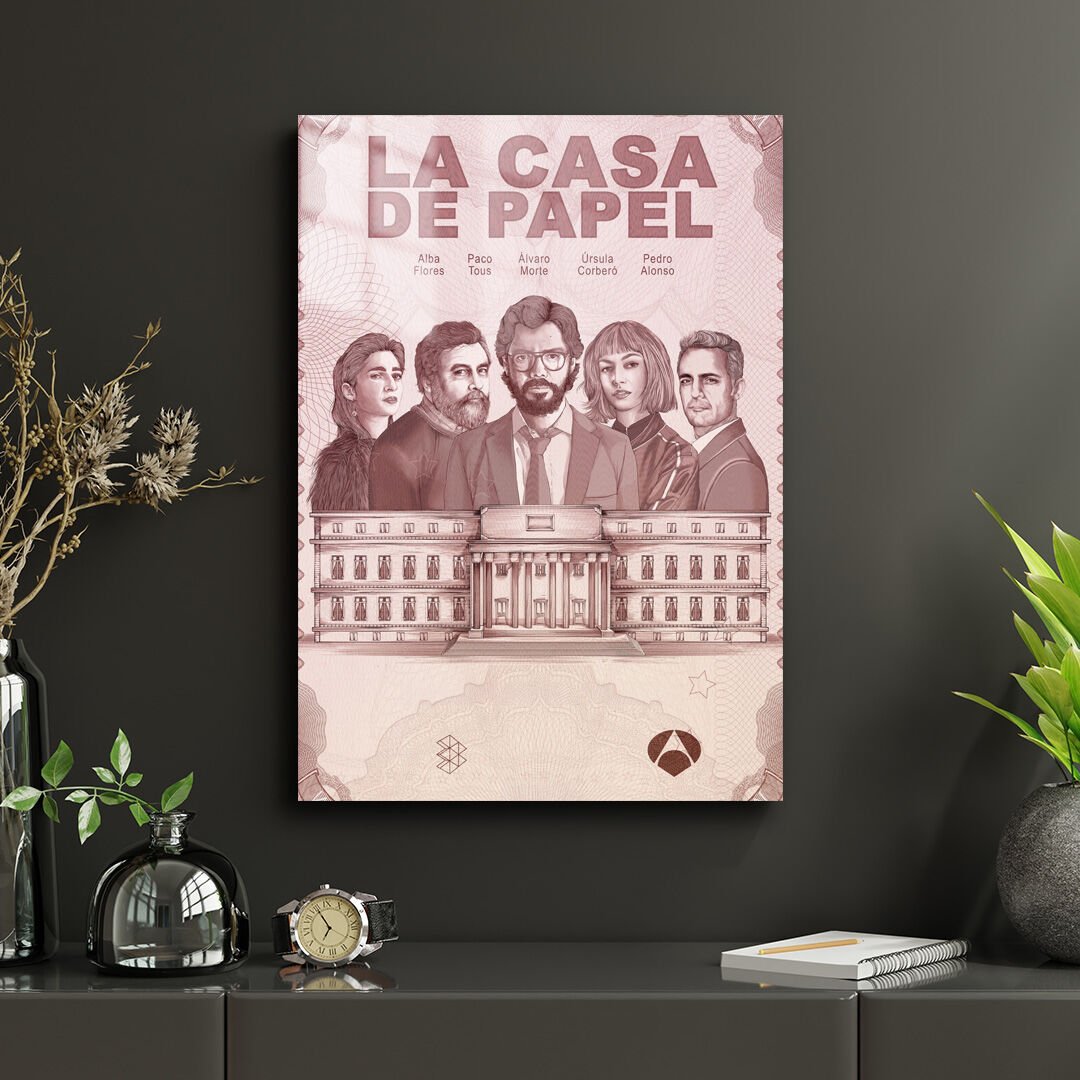 La Casa De Papel 13 Metal Poster