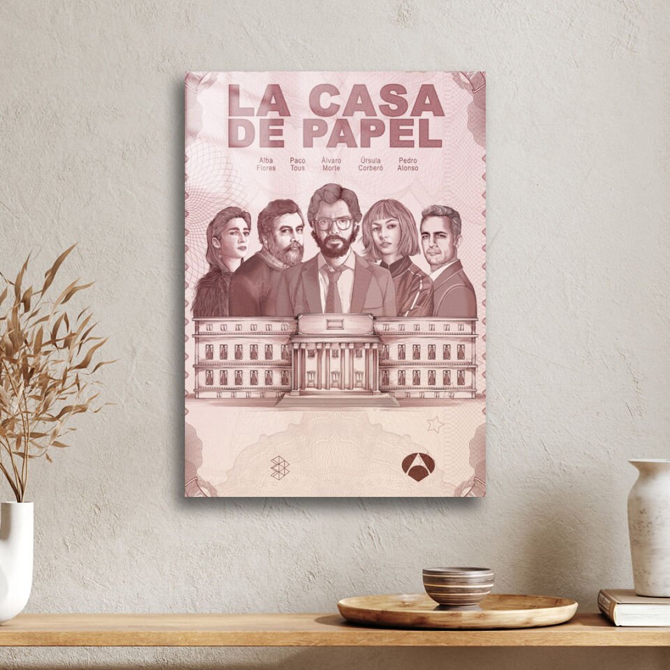 La Casa De Papel 13 Metal Poster