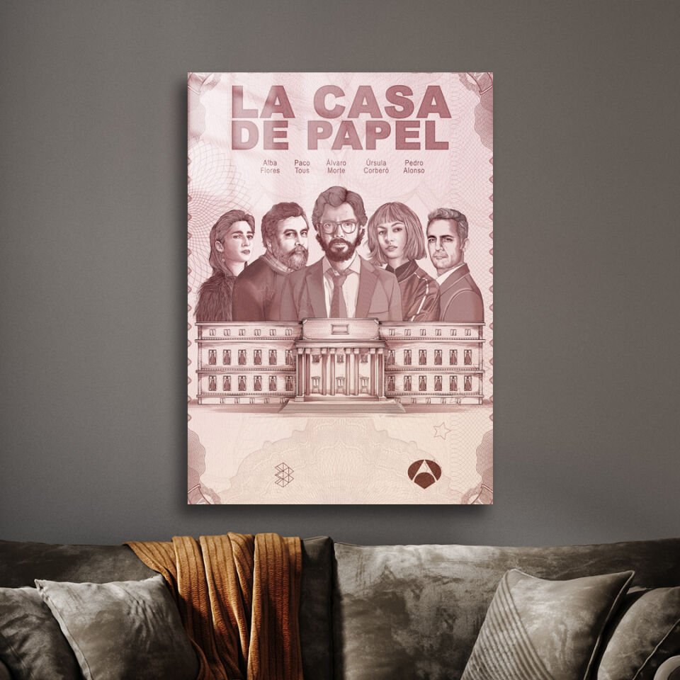 La Casa De Papel 13 Metal Poster
