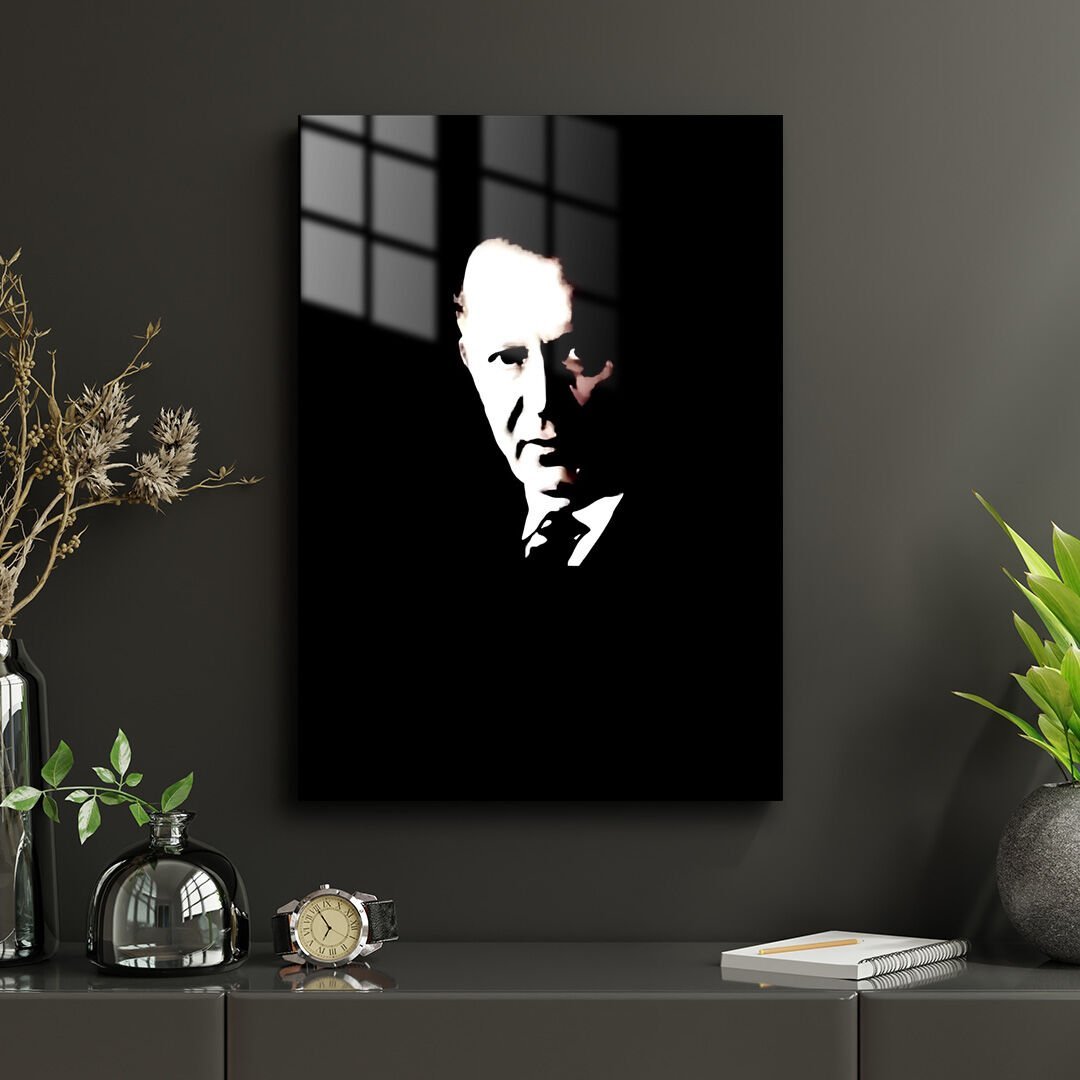 Hüseyin Nihal Atsız 01 Metal Poster