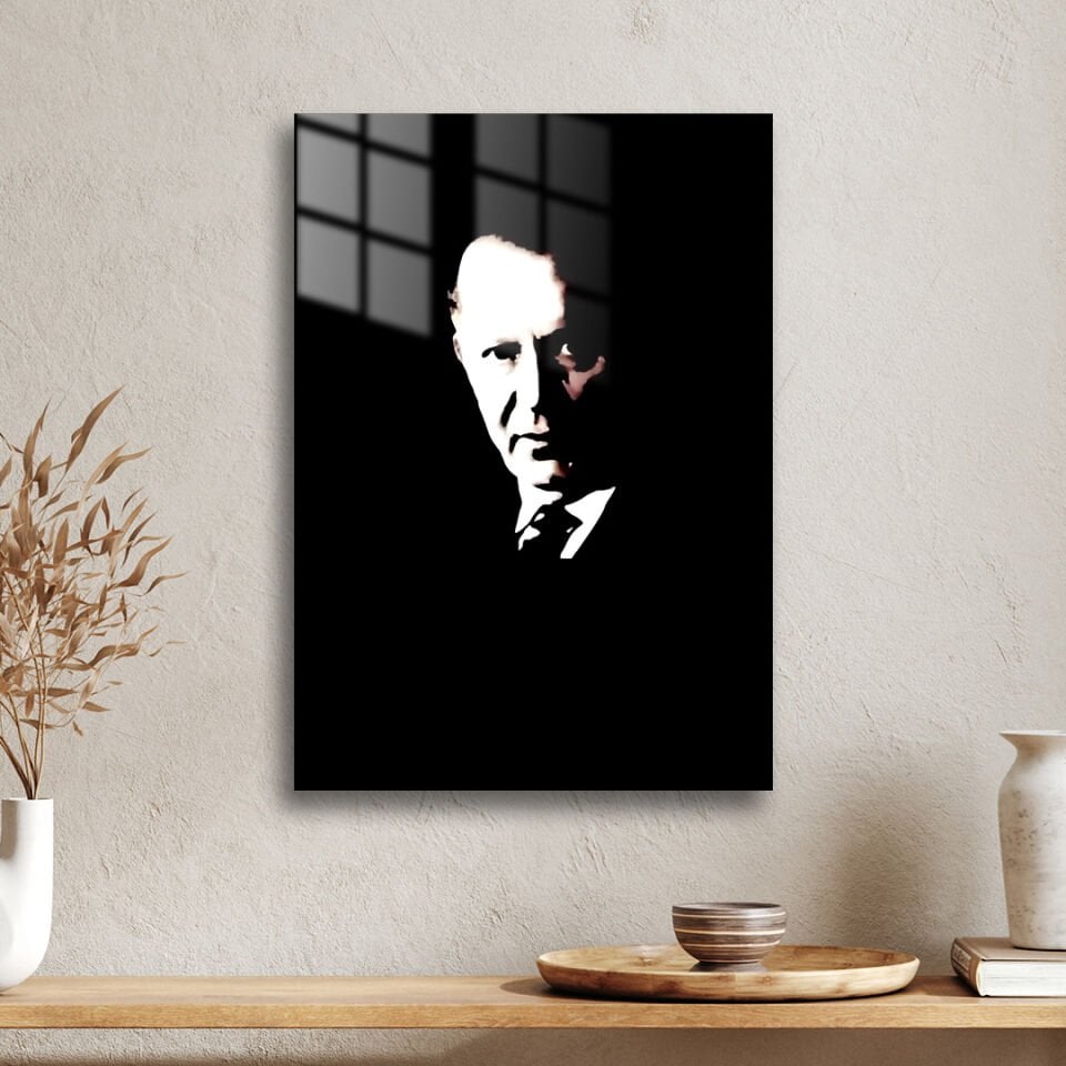 Hüseyin Nihal Atsız 01 Metal Poster