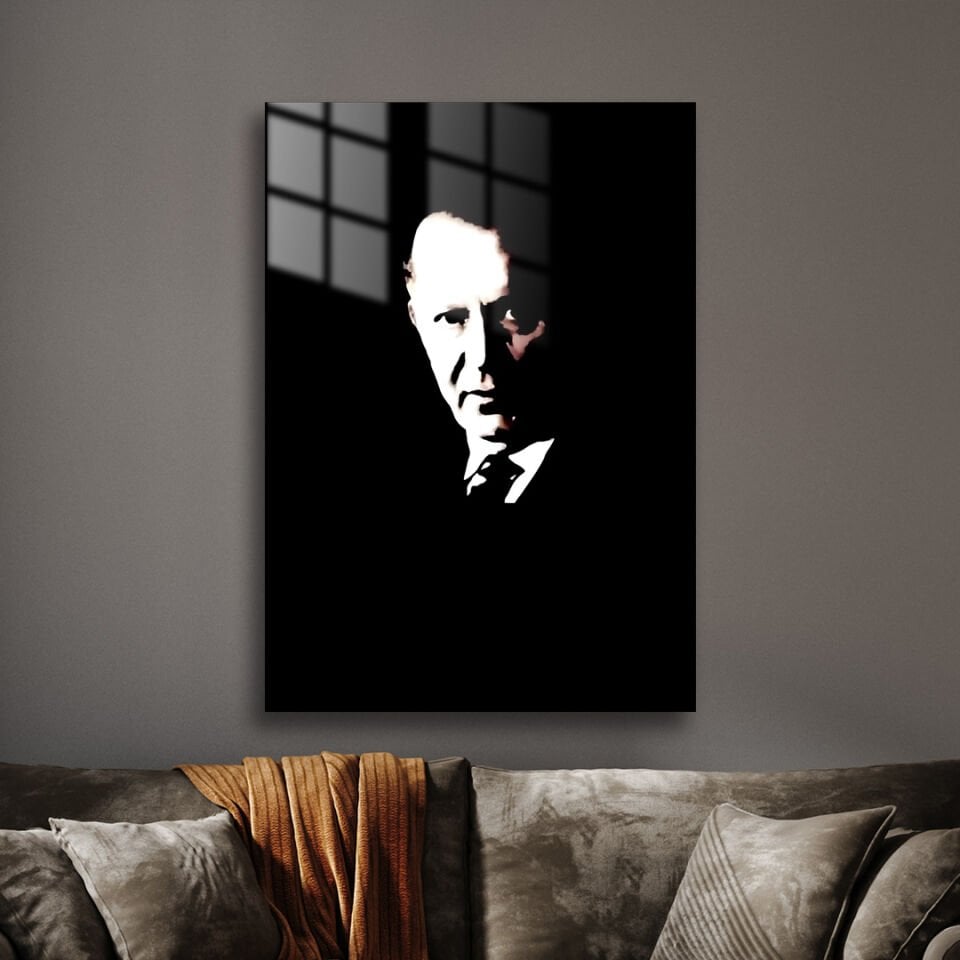 Hüseyin Nihal Atsız 01 Metal Poster