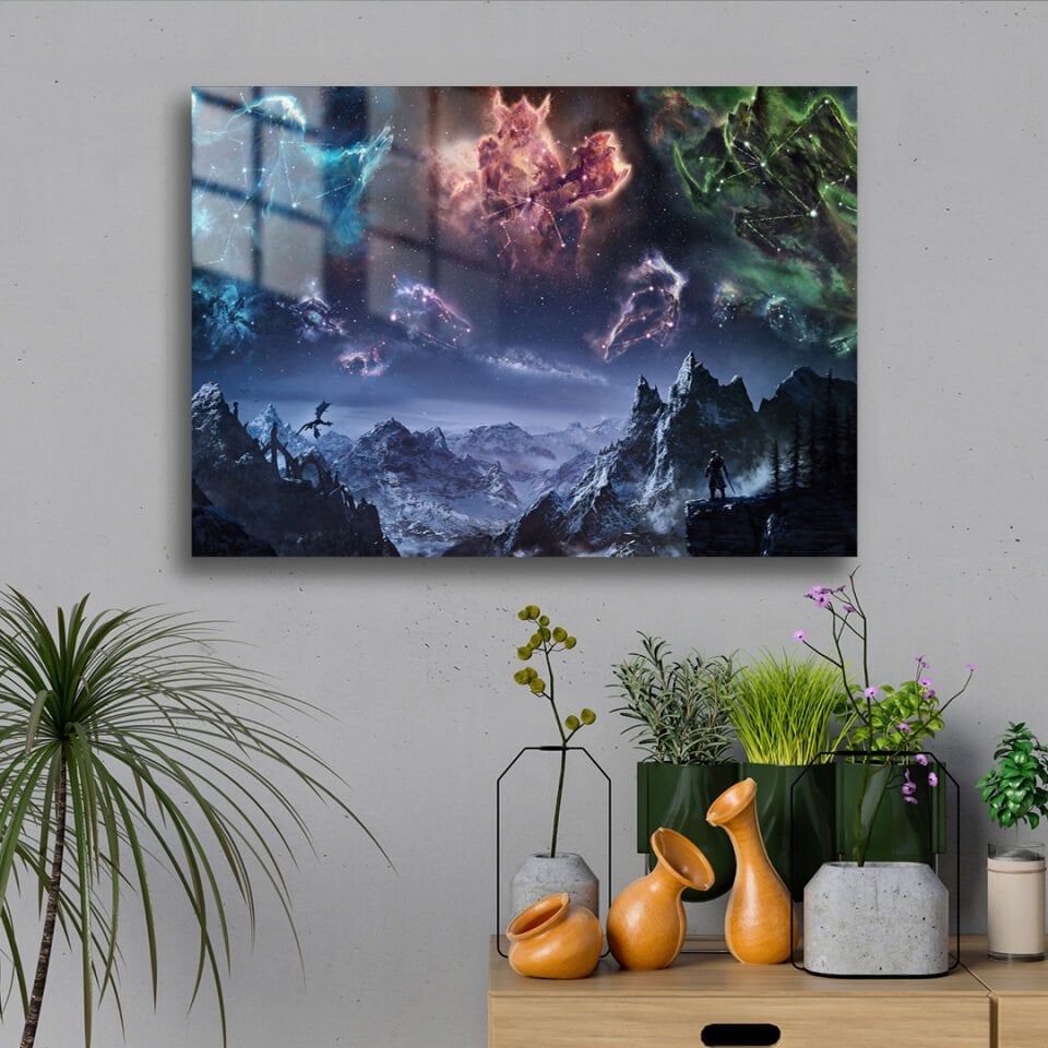 The Elder Scrolls V Skyrim 01 Metal Poster