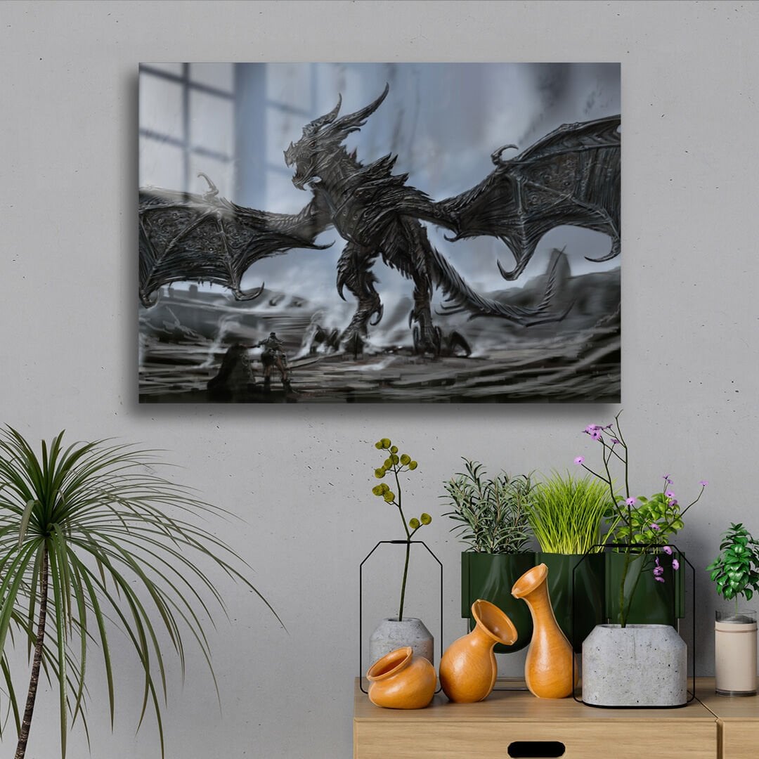 The Elder Scrolls V Skyrim 02 Metal Poster