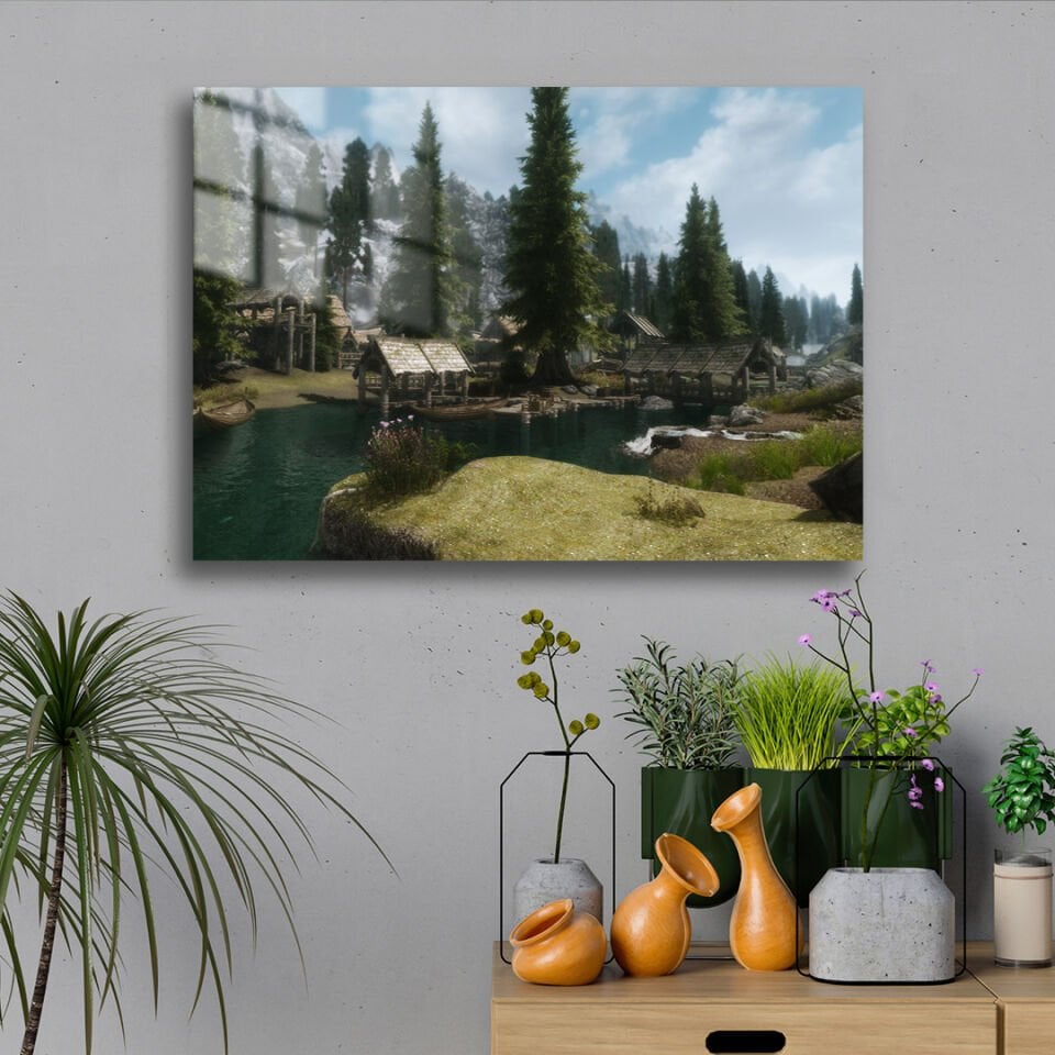 The Elder Scrolls V Skyrim 03 Metal Poster