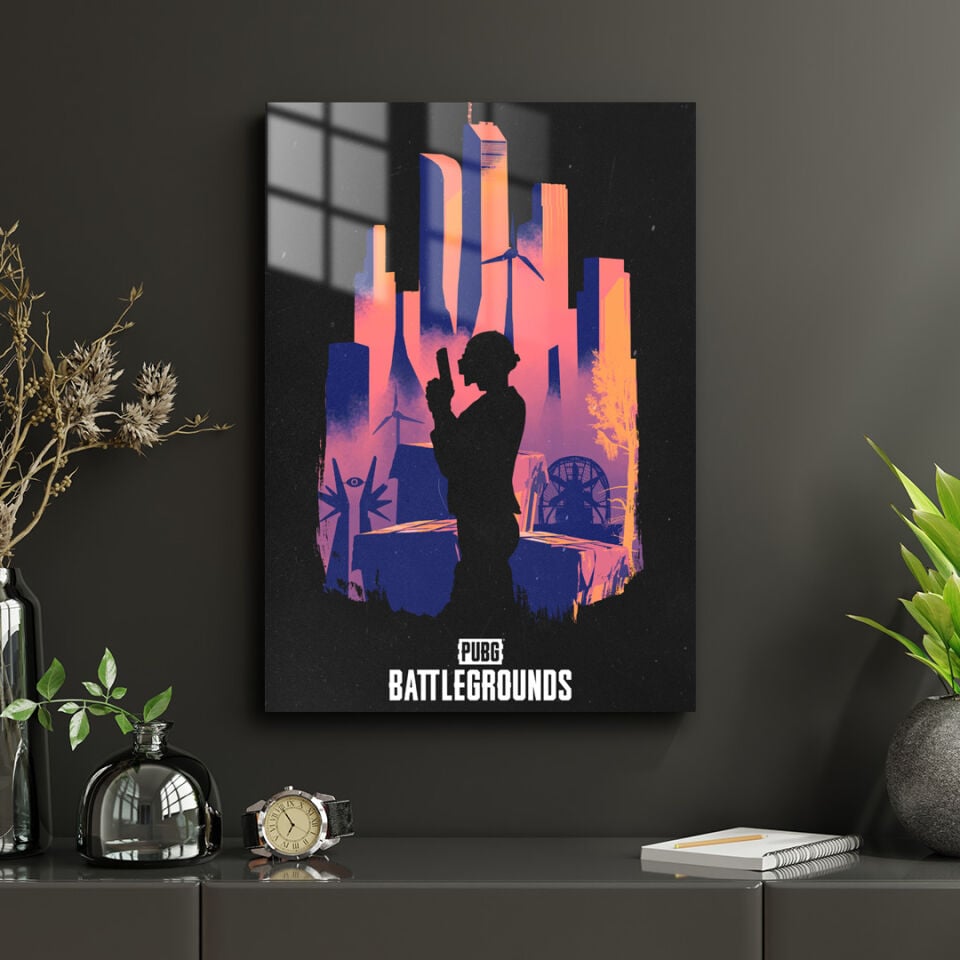 Playerunknown's Battlegrounds 11 Metal Poster