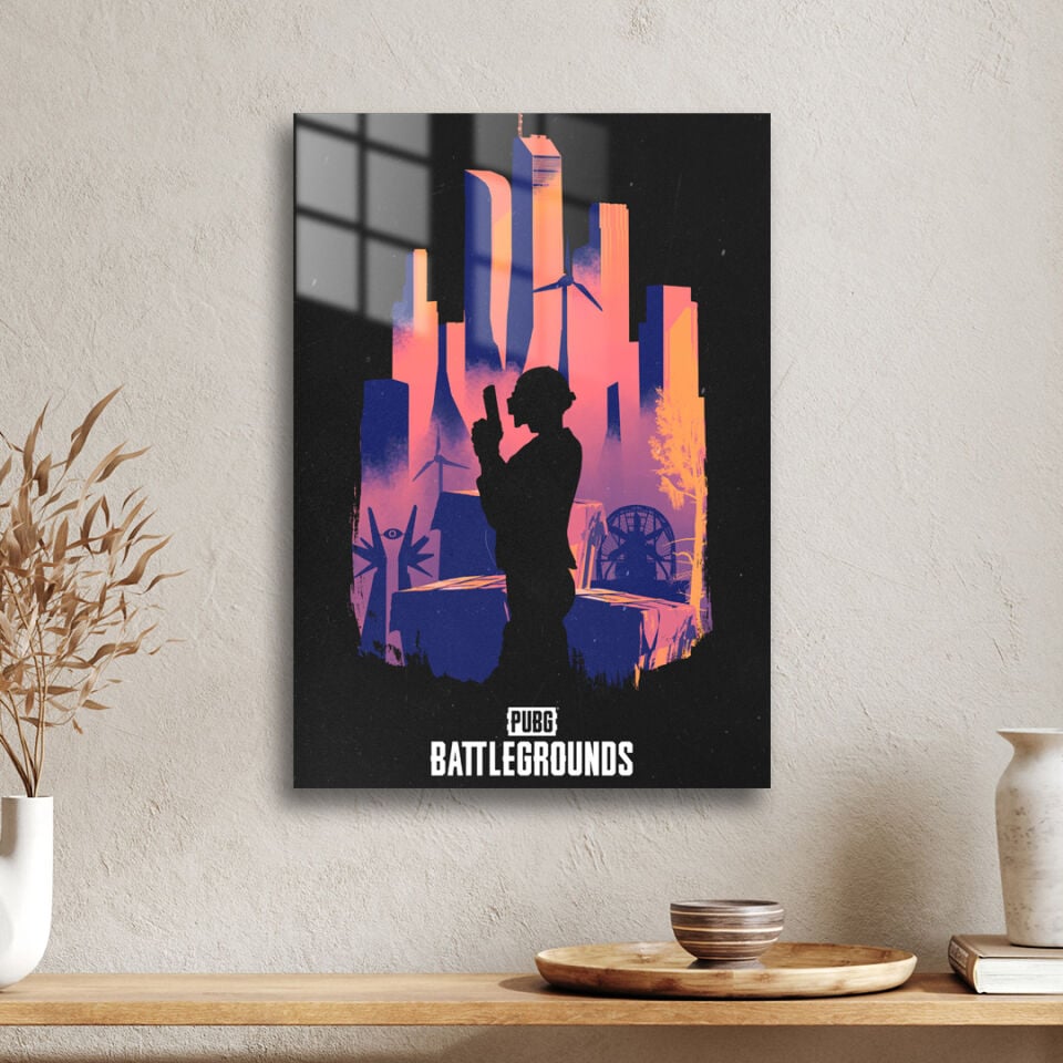 Playerunknown's Battlegrounds 11 Metal Poster