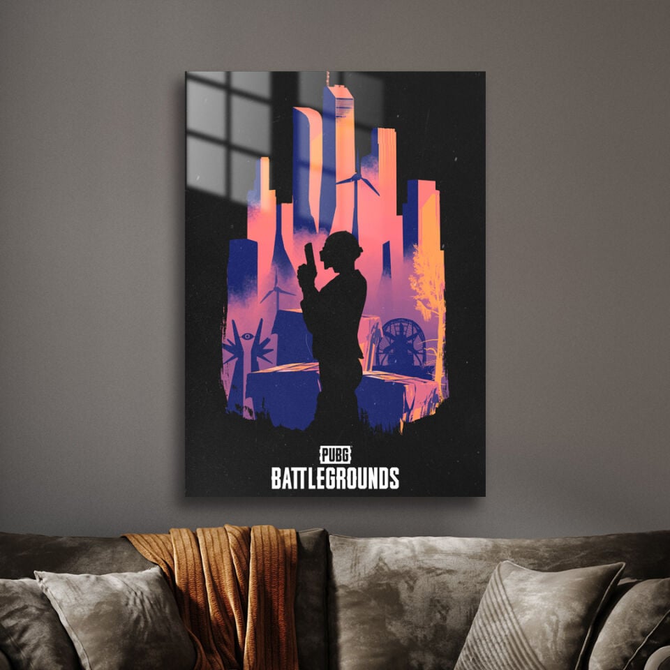 Playerunknown's Battlegrounds 11 Metal Poster