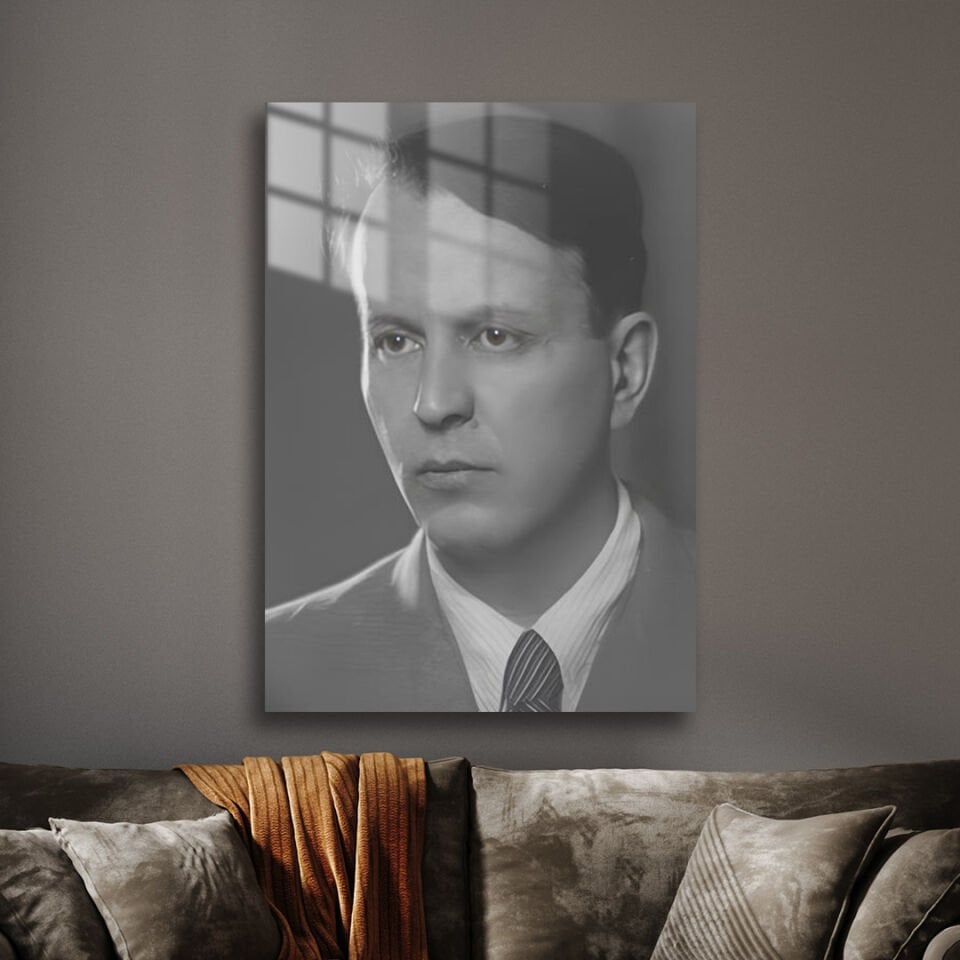 Hüseyin Nihal Atsız 05 Metal Poster
