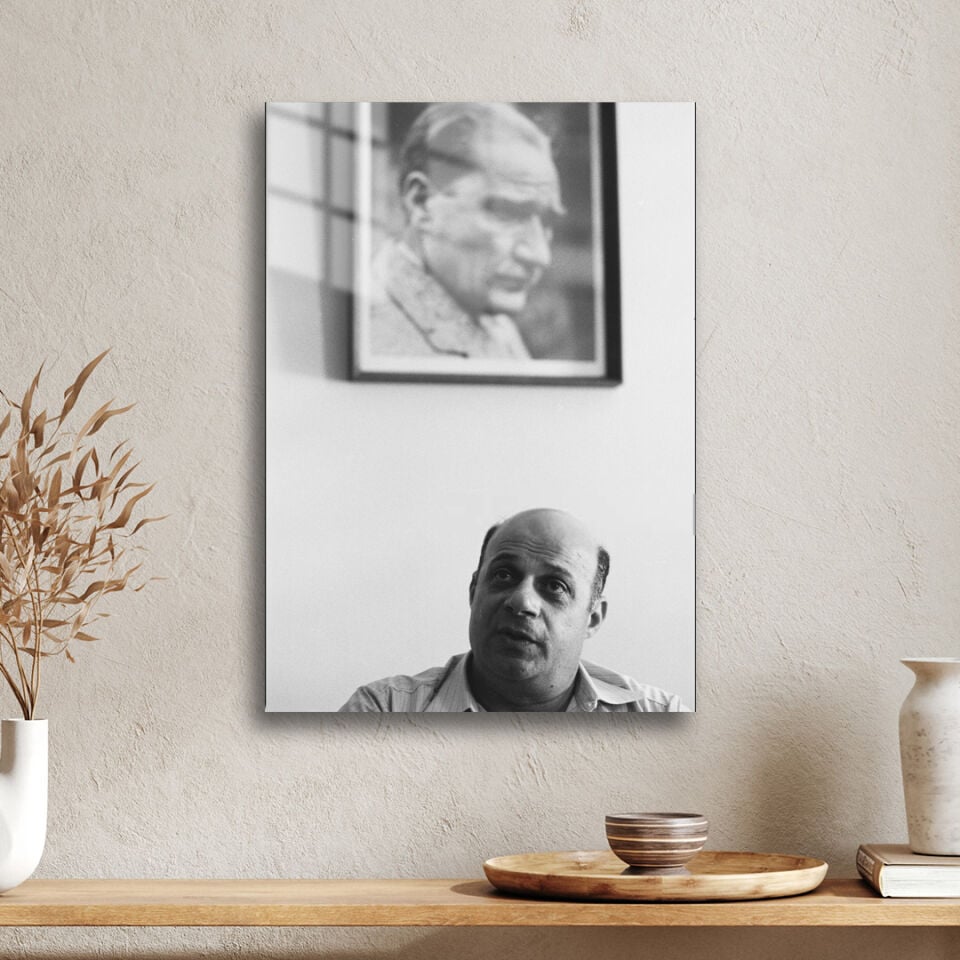 Rauf Denktaş 01 Metal Poster