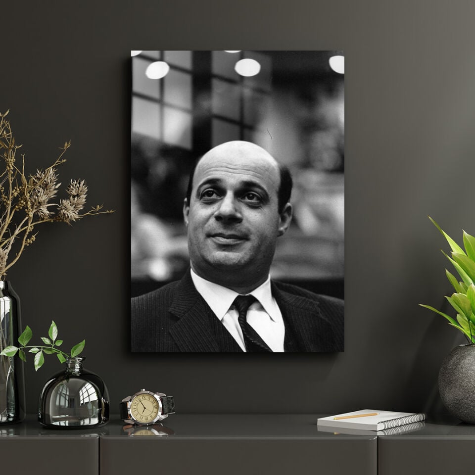 Rauf Denktaş 02 Metal Poster