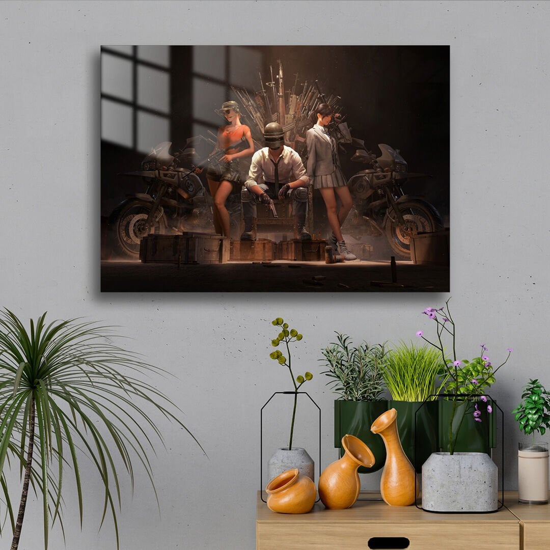 Playerunknown's Battlegrounds 03 Metal Poster