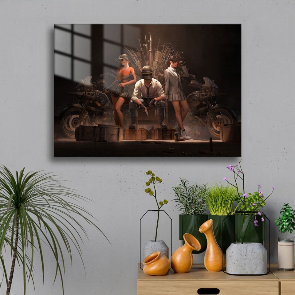 Playerunknown's Battlegrounds 03 Metal Poster