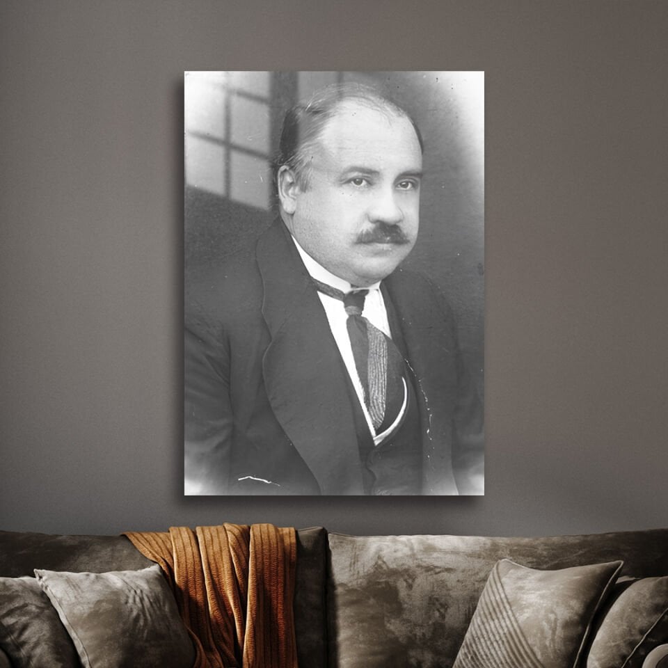 Ziya Gökalp 02 Metal Poster