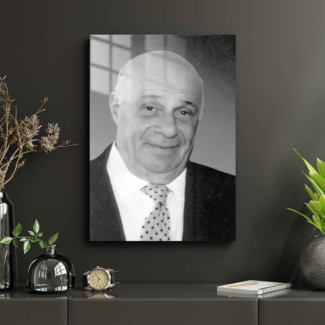 Rauf Denktaş 03 Metal Poster