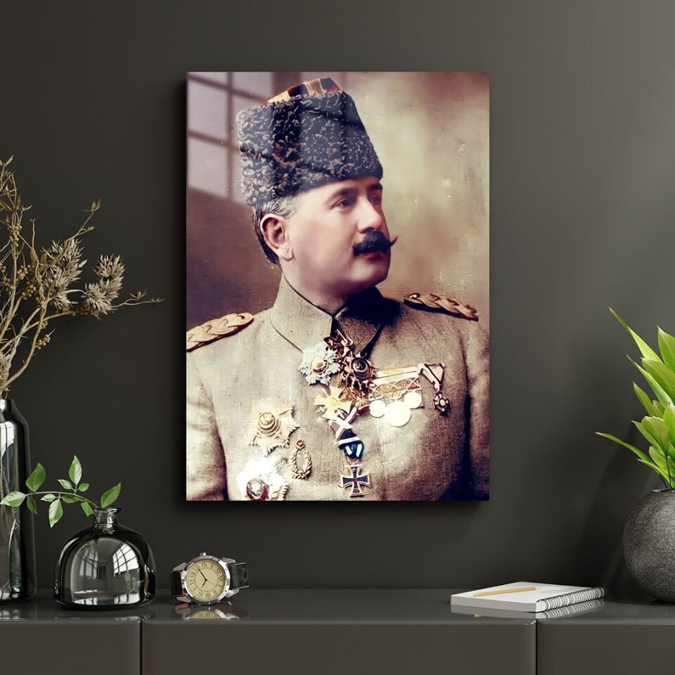 Kazım Karabekir 02 Metal Poster