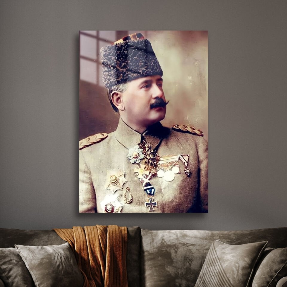 Kazım Karabekir 02 Metal Poster