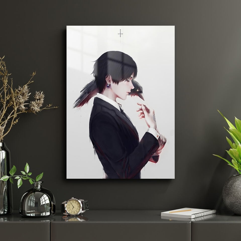 Chrollo Lucilfer 01 Metal Poster