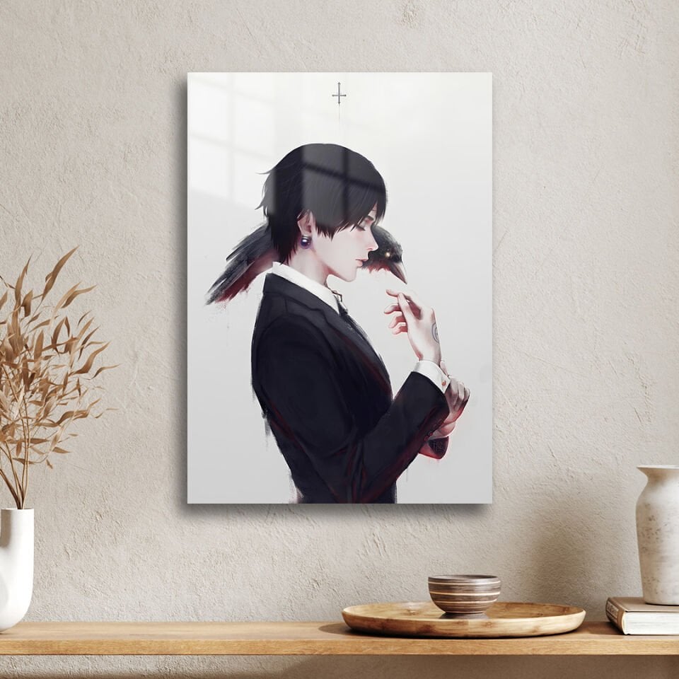 Chrollo Lucilfer 01 Metal Poster