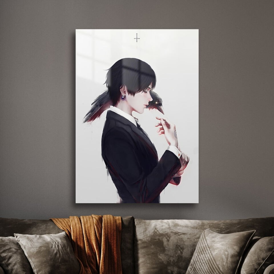 Chrollo Lucilfer 01 Metal Poster