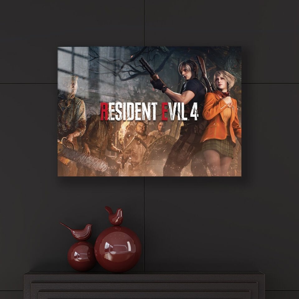 Resident Evil 4 01 Metal Poster