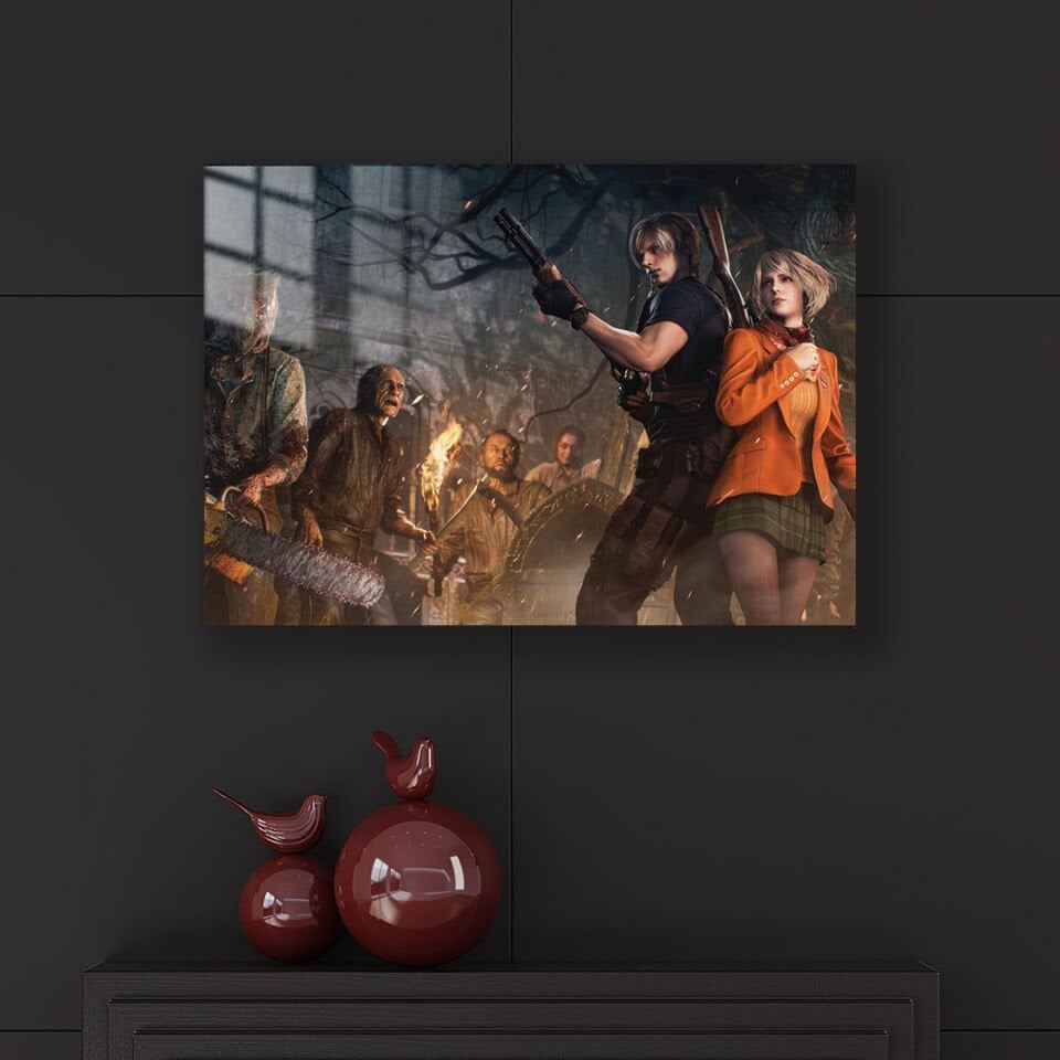 Resident Evil 4 02 Metal Poster