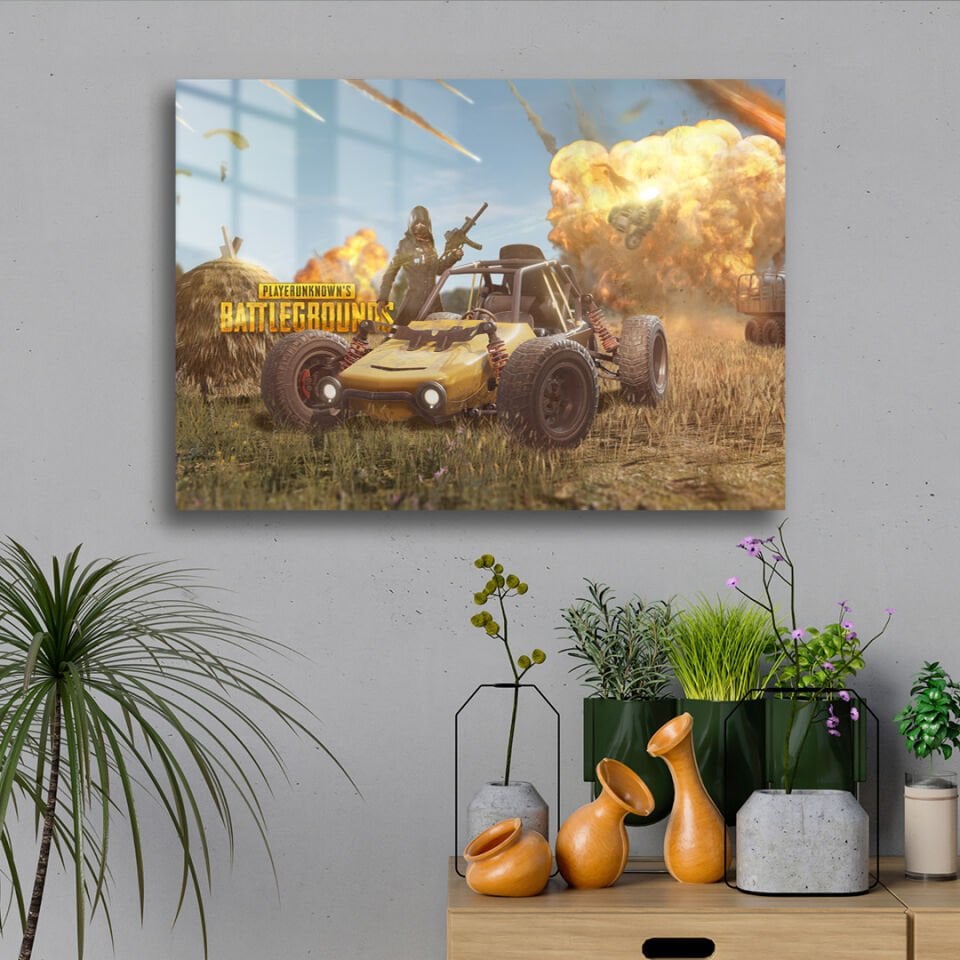 Playerunknown's Battlegrounds 10 Metal Poster