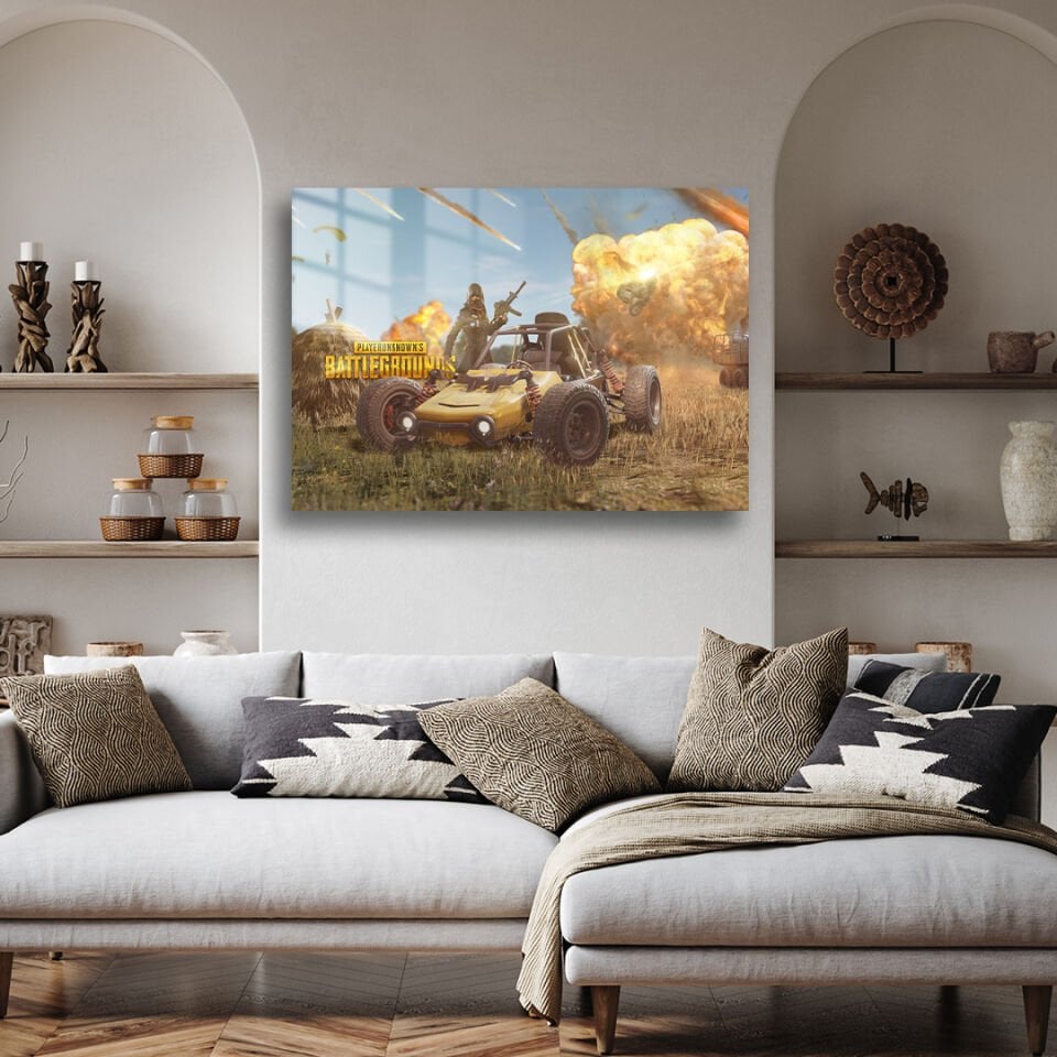 Playerunknown's Battlegrounds 10 Metal Poster