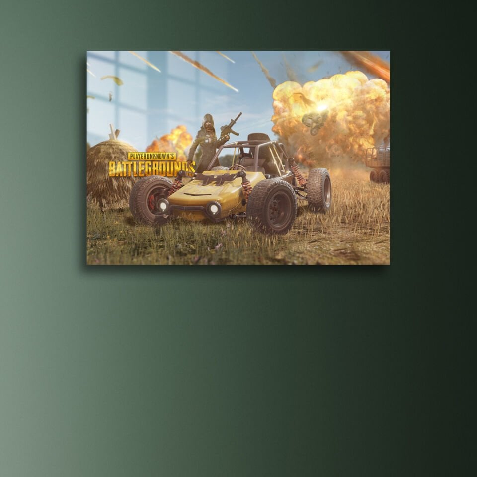 Playerunknown's Battlegrounds 10 Metal Poster