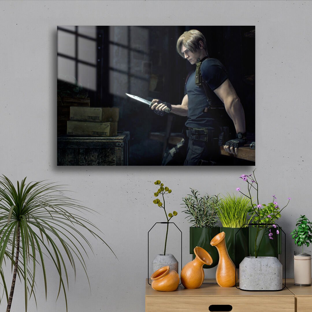 Resident Evil 4 04 Metal Poster