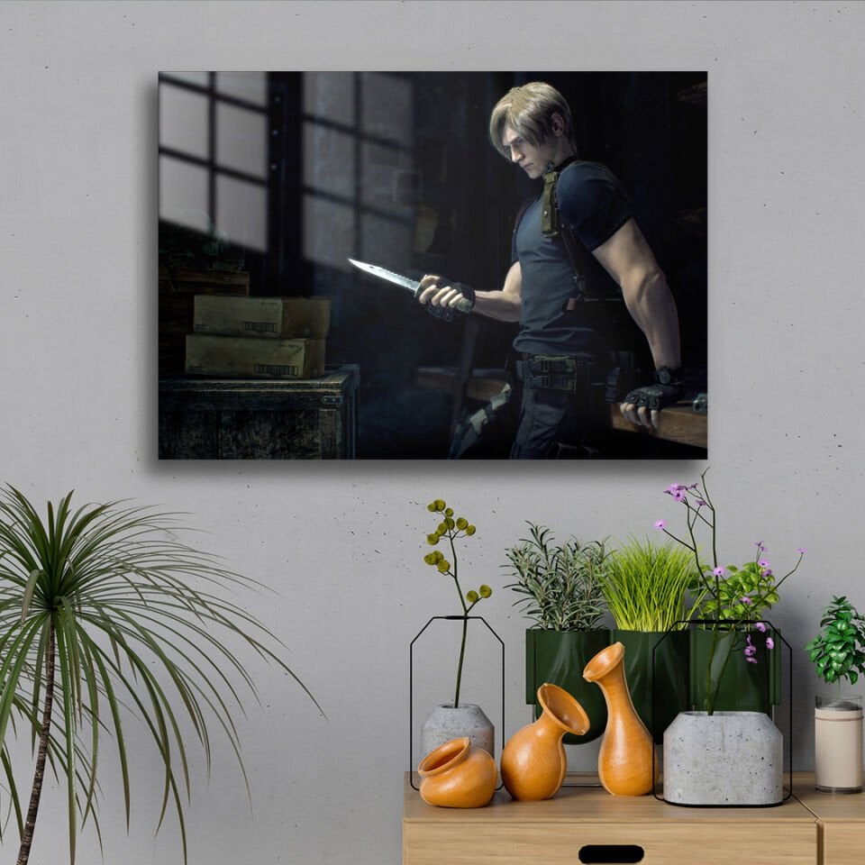 Resident Evil 4 04 Metal Poster