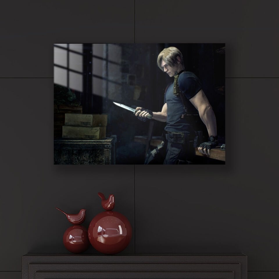Resident Evil 4 04 Metal Poster