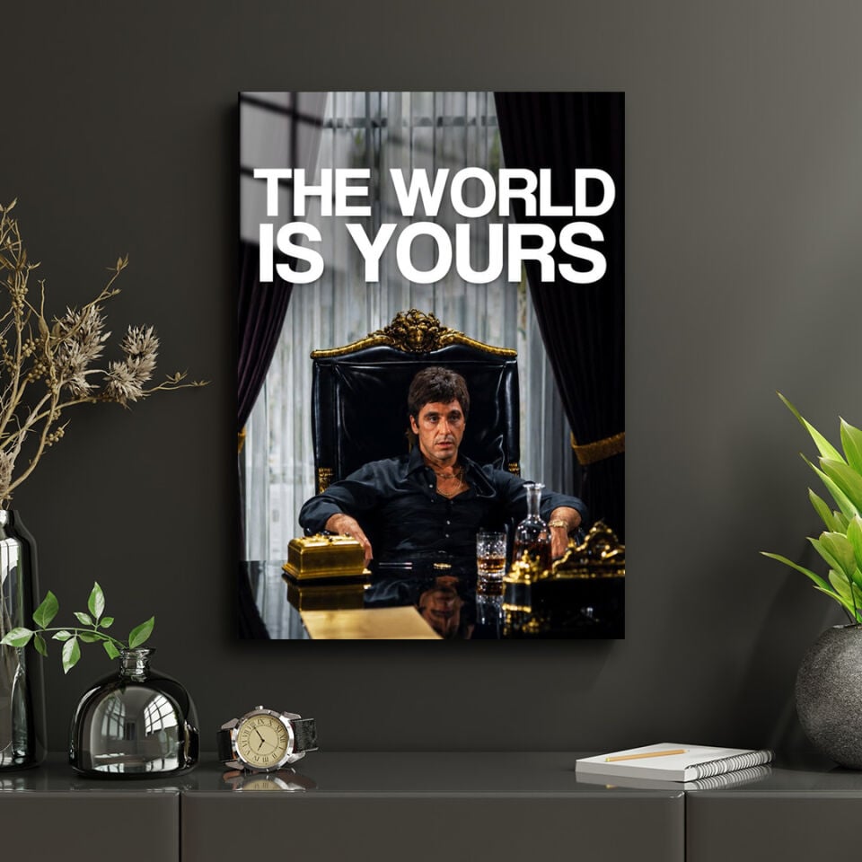 Scarface 03 Metal Poster