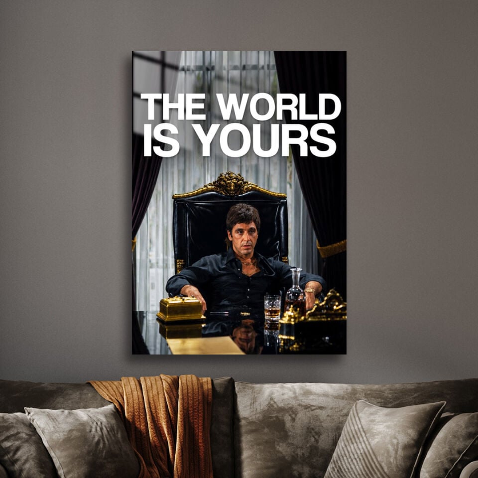 Scarface 03 Metal Poster