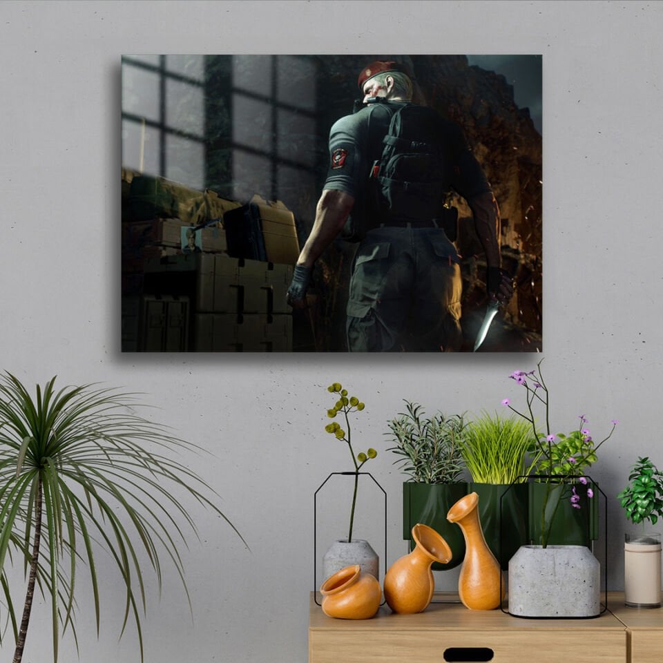 Resident Evil 4 05 Metal Poster