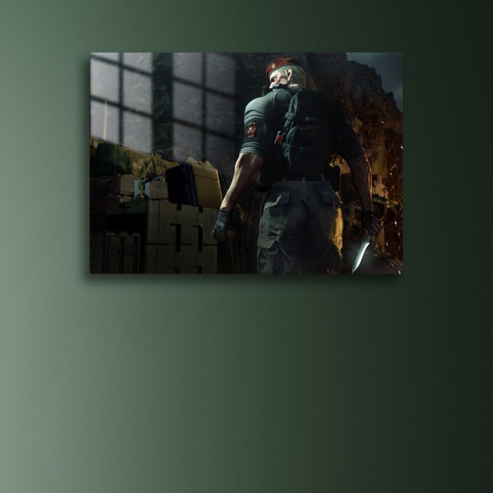 Resident Evil 4 05 Metal Poster