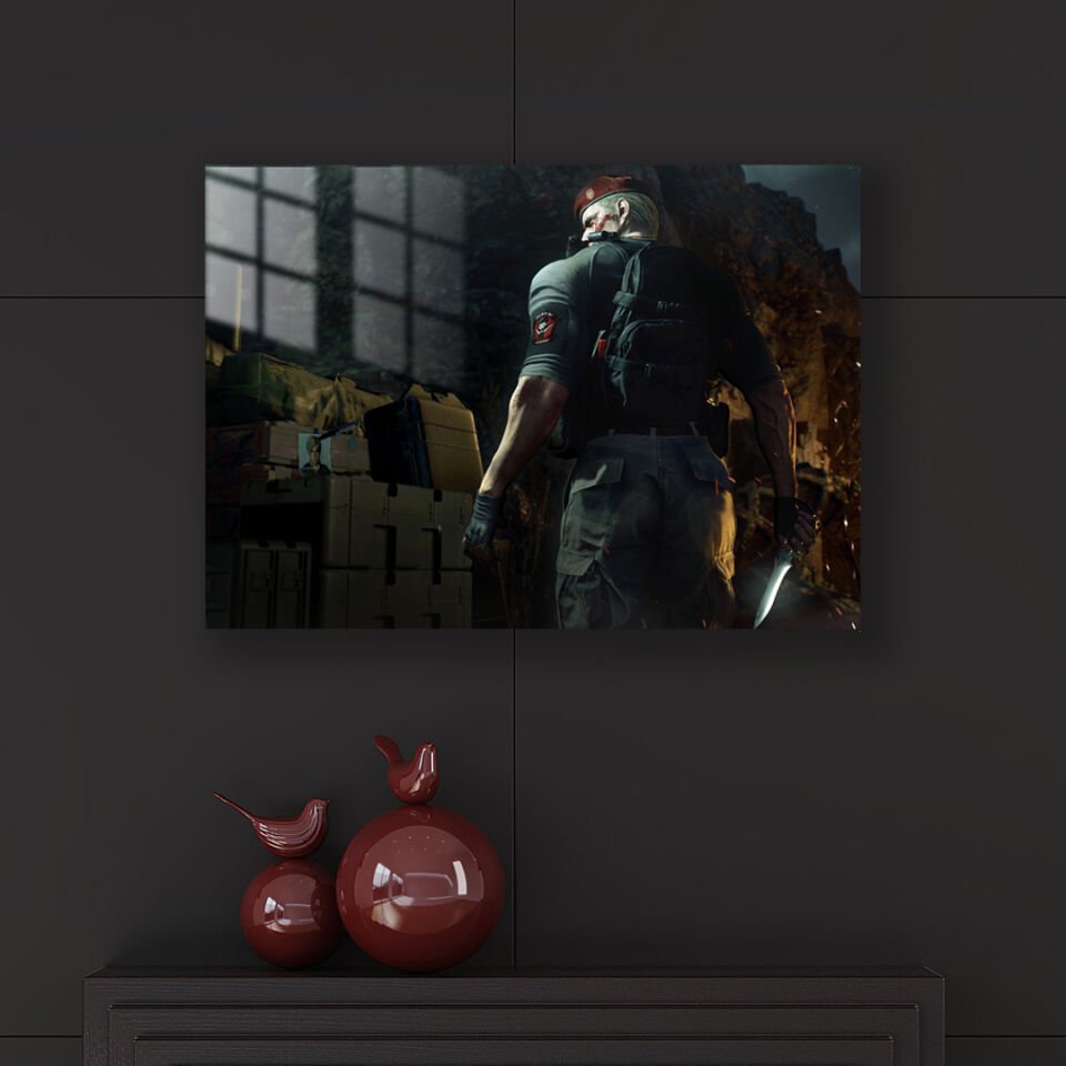 Resident Evil 4 05 Metal Poster